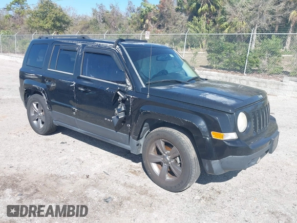 2014 Jeep Patriot Latitude with VIN 1C4NJPFA6ED680773, listed as a IAAI auction lot 41569916 with 135,590 mi miles and . Bid and sale history available at carsss.com. Image 1.