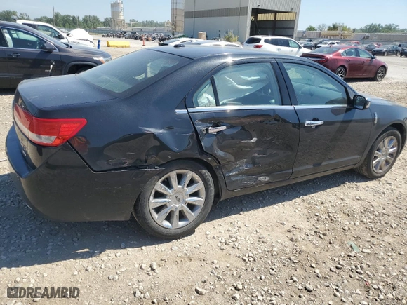 2012 Lincoln MKZ with VIN 3LNHL2JC5CR812652, listed as a Copart auction lot 59020454 with 0 mi miles and Salvage Title. Bid and sale history available at carsss.com. Image 3.