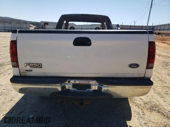 2003 Ford Super Duty F-250 XL with VIN 1FTNX21P53EB53182, listed as a Copart auction lot 46777985 with 0 mi miles and Non Repairable. Bid and sale history available at carsss.com. Image 6.