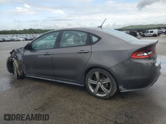 2015 Dodge Dart GT with VIN 1C3CDFEB8FD118821, listed as a Copart auction lot 64459445 with 122,870 mi miles and Salvage title. Bid and sale history available at DreamBid. Image 2.