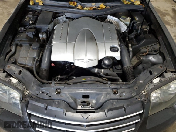2005 Chrysler Crossfire z VIN 1C3AN59L15X032829, wystawiony jako Copart lot #78370624 z przebiegiem 127 361 mil mil oraz Szkody całkowita. Historia ofert i sprzedaży dostępna na DreamBid. Obrazek 11.