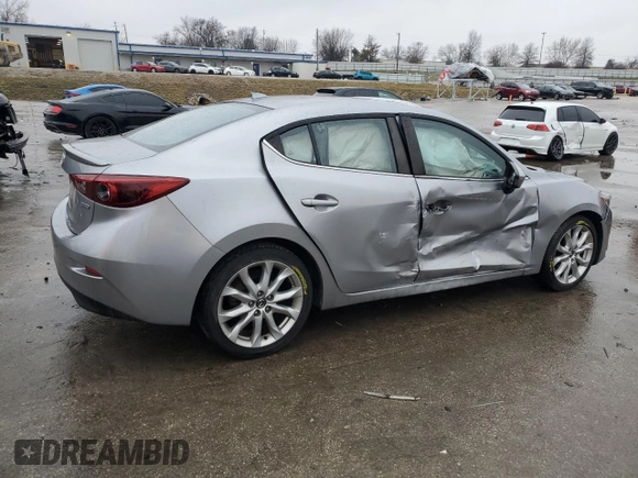 2014 Mazda 3 S Touring with VIN JM1BM1V37E1126170, listed as a Copart auction lot 43873865 with 125,525 mi miles and Salvage Title. Bid and sale history available at DreamBid. Image 3.