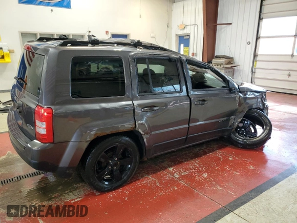2015 Jeep Patriot Altitude Edition with VIN 1C4NJPBA8FD314000, listed as a Copart auction lot 51988325 with 115,217 mi miles and Salvage Title. Bid and sale history available at carsss.com. Image 3.