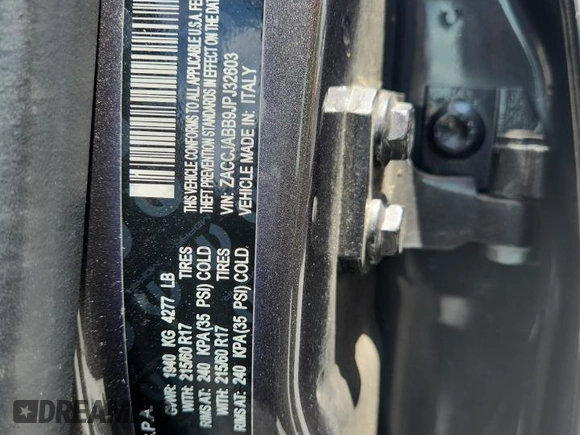 2018 Jeep Renegade Latitude z VIN ZACCJABB9JPJ32603, wystawiony jako Copart lot #61235035 z przebiegiem 69 397 mil mil oraz Szkoda całkowita • Salvage title. Historia ofert i sprzedaży dostępna na DreamBid. Obrazek 13.