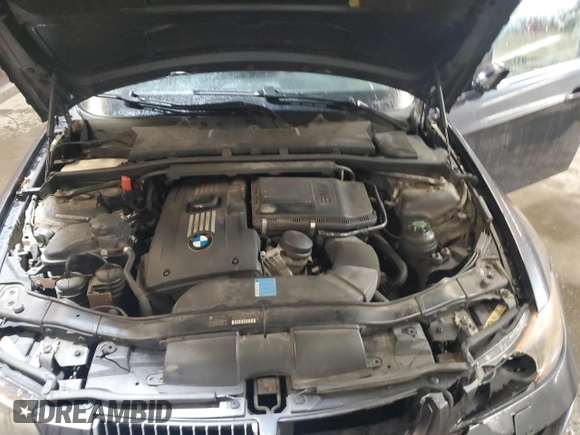 2007 BMW 3 Series 335xi with VIN WBAVD53527A007614, listed as a Copart auction lot 80971994 with 130,120 mi miles and Salvage Title. Bid and sale history available at carsss.com. Image 11.