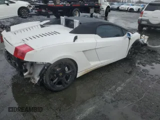 2007 Lamborghini Gallardo z VIN ZHWGU22T77LA05172, wystawiony jako Copart lot #44416945 z przebiegiem Nie podano mil oraz Szkody całkowita. Historia ofert i sprzedaży dostępna na DreamBid. Obrazek 3.