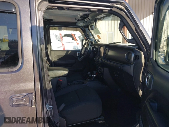 2022 Jeep Wrangler Unlimited Sport with VIN 1C4HJXDG5NW157317, listed as a IAAI auction lot 41374590 with 67,632 mi miles and . Bid and sale history available at DreamBid. Image 5.