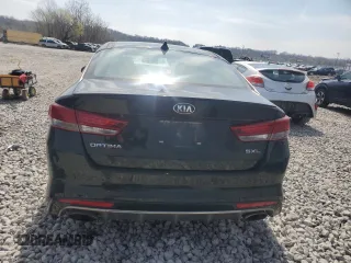 2016 Kia Optima SXL Turbo with VIN 5XXGV4L20GG015059, listed as a Copart auction lot 51288985 with 115,945 mi miles and Salvage Title. Bid and sale history available at carsss.com. Image 6.