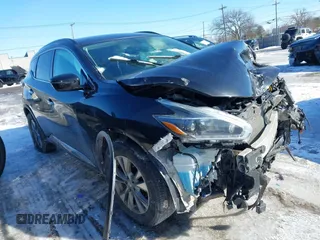 2018 Nissan Murano S with VIN 5N1AZ2MH6JN141435, listed as a IAAI auction lot 41526108 with 106,795 mi miles and . Bid and sale history available at carsss.com. Image 1.