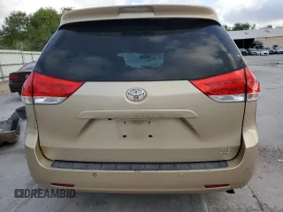 2011 Toyota Sienna XLE with VIN 5TDDK3DC8BS030087, listed as a Copart auction lot 53396705 with 223,482 mi miles and Salvage Title. Bid and sale history available at DreamBid. Image 6.