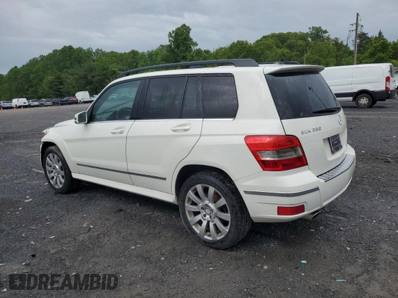 2012 Mercedes-Benz GLK 350 with VIN WDCGG8HB2CF761607, listed as a Copart auction lot 55866675 with 142,643 mi miles and Salvage Title. Bid and sale history available at DreamBid. Image 2.