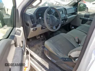 2016 Ford F-150 XL with VIN 1FTNF1CG0GKD81110, listed as a Copart auction lot 57208315 with 211,574 mi miles and Salvage title. Bid and sale history available at DreamBid. Image 8.