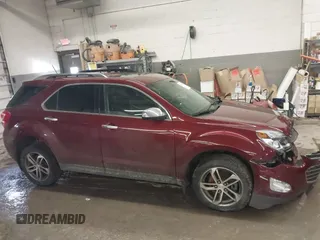 2017 Chevrolet Equinox Premier with VIN 2GNALDEK8H1586919, listed as a IAAI auction lot 41239425 with 48,382 mi miles and . Bid and sale history available at DreamBid. Image 13.