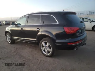 2013 Audi Q7 3.0L TDI Premium Plus with VIN WA1LMAFE7DD009264, listed as a Copart auction lot 82715834 with 117,856 mi miles and Clean Title. Bid and sale history available at carsss.com. Image 2.