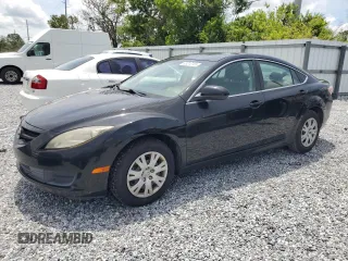 2010 Mazda 6 i Sport with VIN 1YVHZ8BH4A5M36584, listed as a Copart auction lot 63212155 with 108,507 mi miles and Salvage title. Bid and sale history available at DreamBid. Image 1.