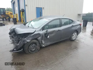 2025 Nissan Versa S с VIN 3N1CN8DVXSL836295, выставлен на аукционе Copart как лот 61004235 с пробегом 7 417 миль миль и Списание • Salvage title. История ставок и продаж доступна на DreamBid. Изображение 1.
