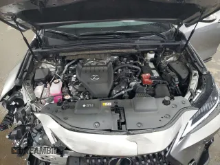 2024 Lexus NX 350 with VIN 2T2AGCEZXRC037757, listed as a Copart auction lot 54009755 with 16,978 mi miles and Salvage title. Bid and sale history available at DreamBid. Image 12.