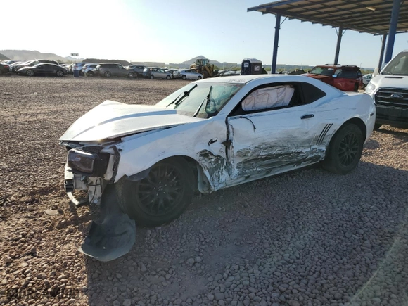 2013 Chevrolet Camaro LS with VIN 2G1FA1E31D9245894, listed as a Copart auction lot 52047385 with 139,996 mi miles and Salvage Title. Bid and sale history available at carsss.com. Image 1.