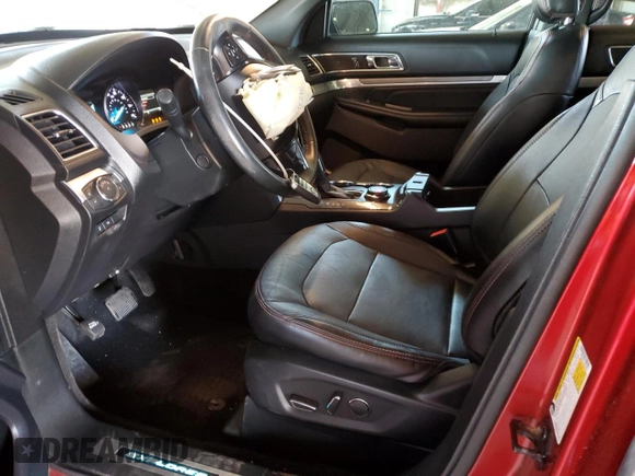 2018 Ford Explorer Sport z VIN 1FM5K8GT3JGC00616, wystawiony jako Copart lot #57311245 z przebiegiem 79 228 mil mil oraz Szkoda całkowita • Salvage title. Historia ofert i sprzedaży dostępna na DreamBid. Obrazek 7.