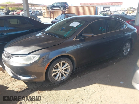 2015 Chrysler 200 Limited with VIN 1C3CCCAB0FN660612, listed as a IAAI auction lot 42015706 with 148,304 mi miles and . Bid and sale history available at DreamBid. Image 2.