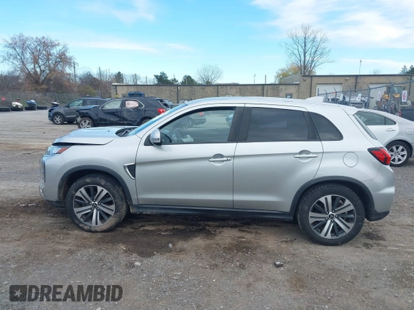 2021 Mitsubishi Outlander Sport ES with VIN JA4ARUAUXMU017447, listed as a IAAI auction lot 40863896 with 83,627 mi miles. Bid and sale history available at carsss.com. Image 14.