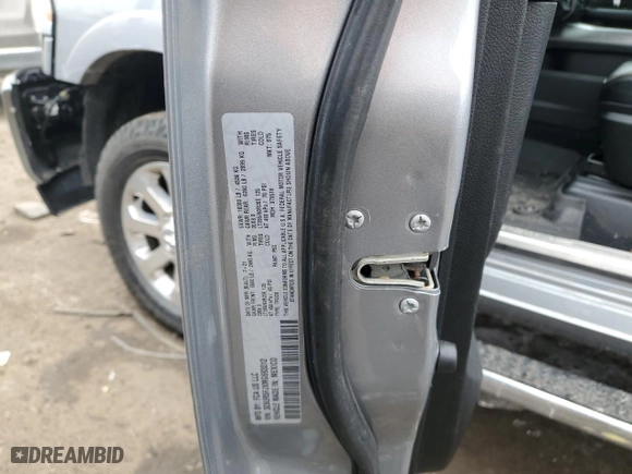 2021 Ram 2500 Laramie with VIN 3C6UR5FJXMG693012, listed as a Copart auction lot 45184295 with 61,940 mi miles and Salvage Title. Bid and sale history available at carsss.com. Image 12.