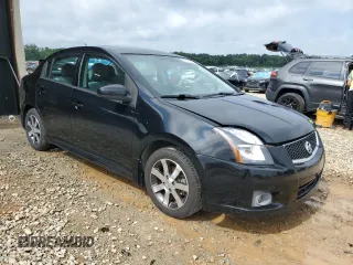 2012 Nissan Sentra SR with VIN 3N1AB6AP6CL768136, listed as a Copart auction lot 60671555 with 74,918 mi miles and Salvage title. Bid and sale history available at DreamBid. Image 4.