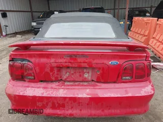 1998 Ford Mustang with VIN 1FAFP4443WF256137, listed as a IAAI auction lot 41542677 with 175,919 mi miles. Bid and sale history available at carsss.com. Image 16.