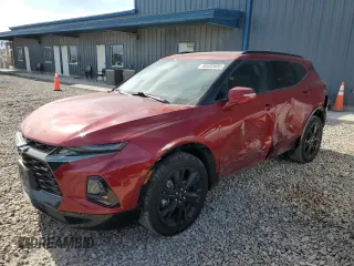 2021 Chevrolet Blazer RS with VIN 3GNKBKRS8MS527910, listed as a Copart auction lot 58432605 with 41,885 mi miles and Salvage title. Bid and sale history available at DreamBid. Image 1.