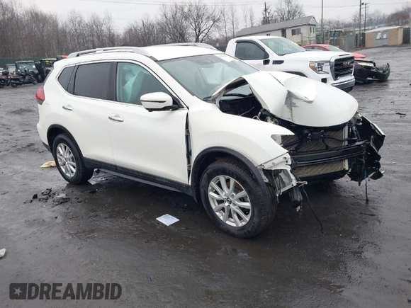 2017 Nissan Rogue SV with VIN 5N1AT2MVXHC881406, listed as a IAAI auction lot 41685473 with 69,206 mi miles and . Bid and sale history available at carsss.com. Image 1.