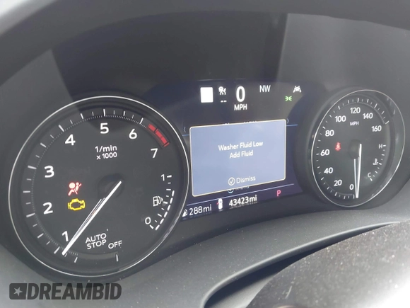 2022 Cadillac XT4 FWD Premium Luxury with VIN 1GYFZCR4XNF116845, listed as a IAAI auction lot 42128210 with 43,423 mi miles and . Bid and sale history available at DreamBid. Image 7.