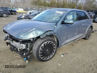 2024 Hyundai Ioniq 5 Limited z VIN KM8KRDDF0RU240140, wystawiony jako Copart lot #42205105 z przebiegiem 14 028 mil mil oraz Szkoda całkowita • Salvage title. Historia ofert i sprzedaży dostępna na DreamBid. Obrazek 1.