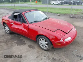 1990 Mazda MX-5 Miata with VIN JM1NA3511L0121730, listed as a IAAI auction lot 42711206 with 124,833 mi miles and . Bid and sale history available at DreamBid. Image 1.