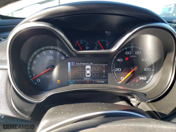 2020 Chevrolet Impala Premier with VIN 1G1105S39LU111662, listed as a Copart auction lot 43340475 with 89,981 mi miles and Salvage Title. Bid and sale history available at carsss.com. Image 9.