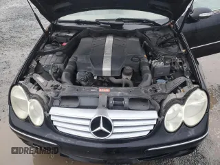 2005 Mercedes-Benz CLK 320 with VIN WDBTK65J45F163068, listed as a Copart auction lot 80298274 with 130,785 mi miles and Salvage Title. Bid and sale history available at DreamBid. Image 11.