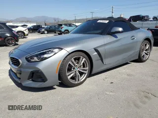 2024 BMW Z4 sDrive30i with VIN WBAHF3C06RWY36286, listed as a Copart auction lot 50296565 with 9,898 mi miles and Salvage title. Bid and sale history available at DreamBid. Image 1.