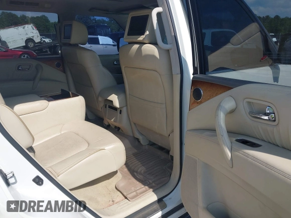 2012 Infiniti QX56 7-passenger с VIN JN8AZ2NF7C9516542, выставлен на аукционе IAAI как лот 42319421 с пробегом 222 230 миль миль и . История ставок и продаж доступна на DreamBid. Изображение 8.