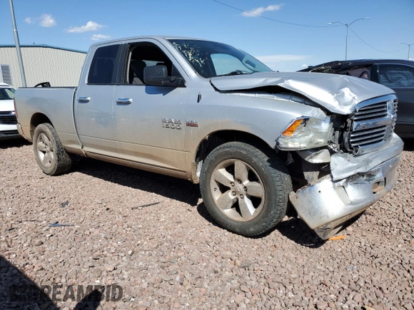 2015 Ram 1500 Lone Star with VIN 1C6RR6GT8FS635195, listed as a Copart auction lot 46462614 with 186,751 mi miles and Salvage Title. Bid and sale history available at carsss.com. Image 4.