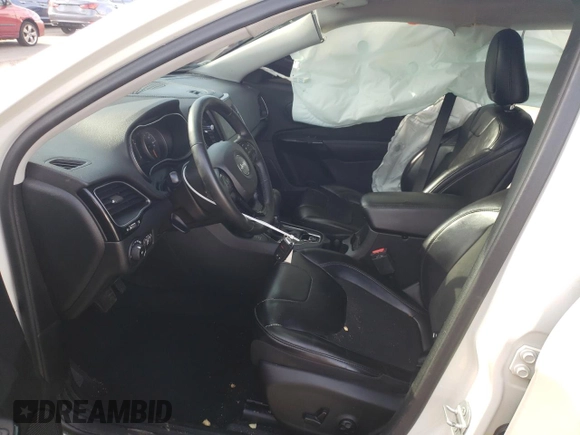 2019 Jeep Cherokee Latitude Plus with VIN 1C4PJMLB7KD362967, listed as a Copart auction lot 52439845 with 59,751 mi miles and Salvage title. Bid and sale history available at DreamBid. Image 7.