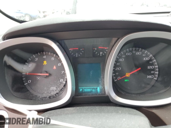 2014 Chevrolet Equinox LT with VIN 2GNALCEK5E6160646, listed as a Copart auction lot 47841185 with 160,887 mi miles and Salvage Title. Bid and sale history available at carsss.com. Image 9.