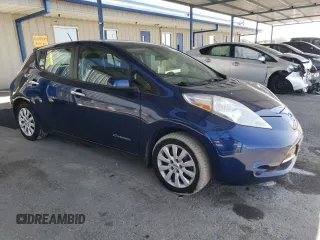 2016 Nissan LEAF S with VIN 1N4BZ0CPXGC315085, listed as a Copart auction lot 61111805 with 65,201 mi miles and Salvage title. Bid and sale history available at DreamBid. Image 4.