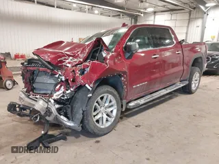 2022 GMC Sierra 1500 SLT with VIN 3GTU9DED2NG218227, listed as a IAAI auction lot 41319223 with 23,424 mi miles and . Bid and sale history available at DreamBid. Image 17.