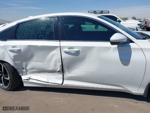 2018 Honda Accord Sedan Sport 1.5T with VIN 1HGCV1F35JA119374, listed as a IAAI auction lot 41889904 with 96,016 mi miles. Bid and sale history available at carsss.com. Image 13.
