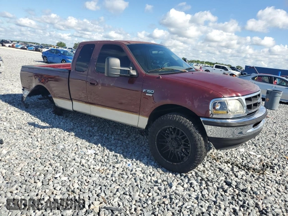 1998 Ford F-150 with VIN 1FTZX1763WNC22708, listed as a Copart auction lot 56914515 with 179,011 mi miles and Salvage title. Bid and sale history available at DreamBid. Image 4.