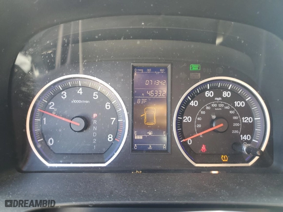2010 Honda CR-V EX-L with VIN 5J6RE4H74AL072881, listed as a Copart auction lot 49327245 with 71,342 mi miles and Salvage Title. Bid and sale history available at carsss.com. Image 9.
