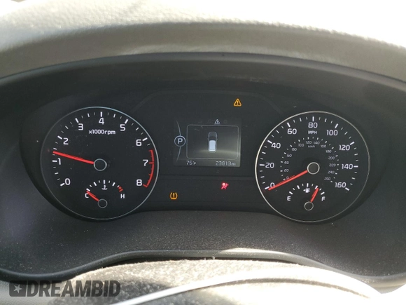 2017 Kia Sportage EX with VIN KNDPN3AC1H7225234, listed as a Copart auction lot 57290225 with 23,813 mi miles and Salvage title. Bid and sale history available at DreamBid. Image 9.
