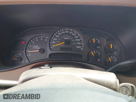 2003 GMC Sierra 1500HD SLT z VIN 1GTGK13U93F108499, wystawiony jako IAAI lot #42149012 z przebiegiem 296 775 mil mil oraz . Historia ofert i sprzedaży dostępna na DreamBid. Obrazek 7.