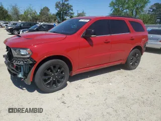 2018 Dodge Durango GT with VIN 1C4RDJDG9JC409204, listed as a Copart auction lot 53118375 with 91,122 mi miles and Salvage Title. Bid and sale history available at DreamBid. Image 1.