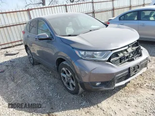 2018 Honda CR-V EX-L with VIN 2HKRW2H81JH604396, listed as a IAAI auction lot 41792248 with 134,007 mi miles. Bid and sale history available at carsss.com. Image 1.