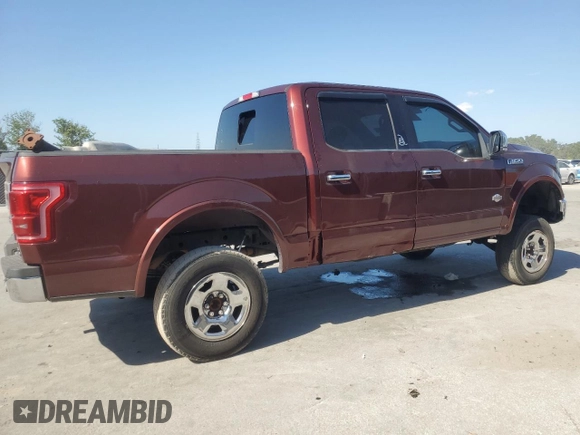 2015 Ford F-150 XL with VIN 1FTEW1CF8FFC70786, listed as a Copart auction lot 53759225 with 271,381 mi miles and Clean Title. Bid and sale history available at carsss.com. Image 3.